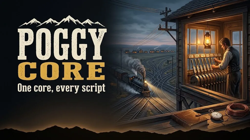 Poggy Core — Free RedM Framework Core and Auto-Updater