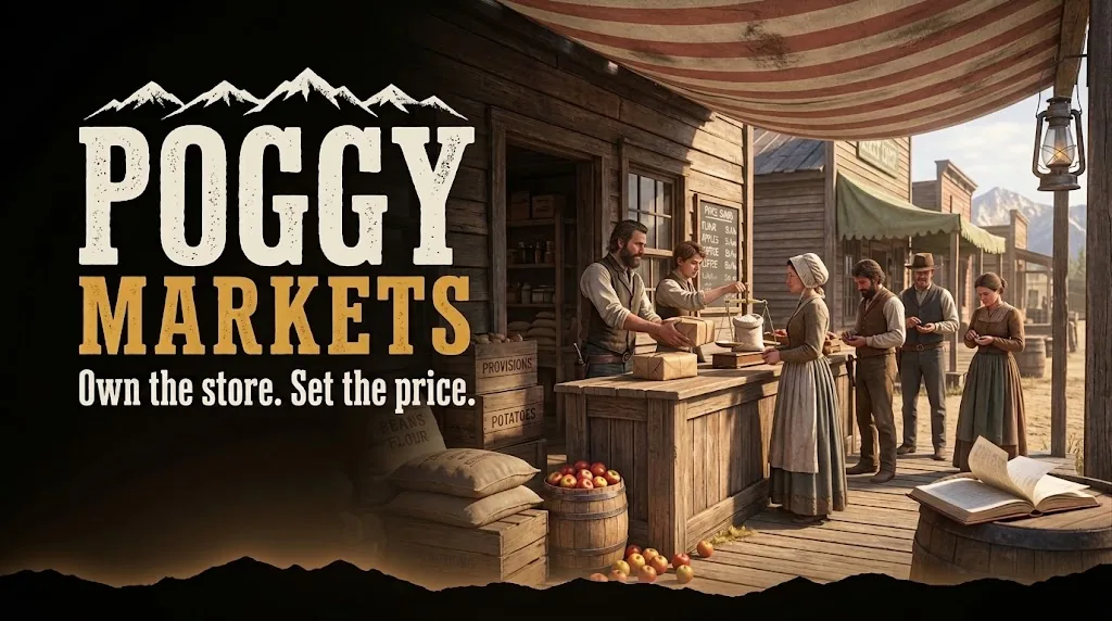 Poggy Markets key art