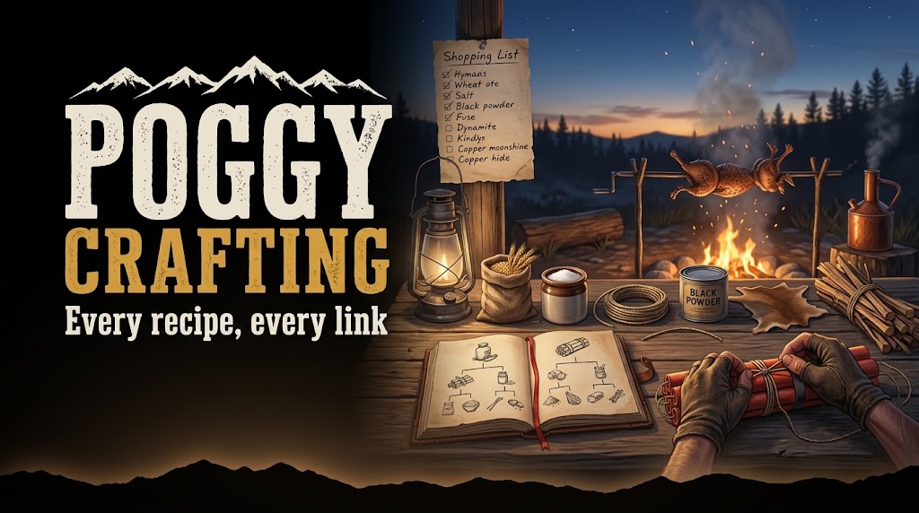 Poggy Crafting — Free RedM Crafting Script